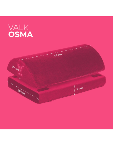 Repose-pieds gaming ajustable VALK Osma noir. Créé par et pour les gamers