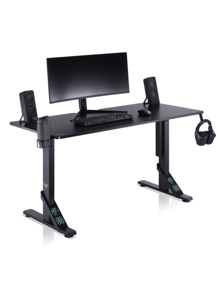 Mesa Gaming VALK Skuld Blanca o Negra. Creada Por y Para Gamers