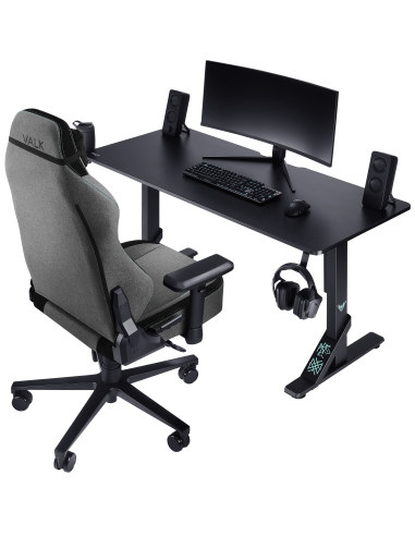 VALK Skuld Gaming Tisch Schwarz oder Weiß. Erstellt von und für Gamer