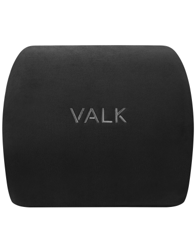 Black Ergonomic Lumbar Cushion for VALK Freya Chair
