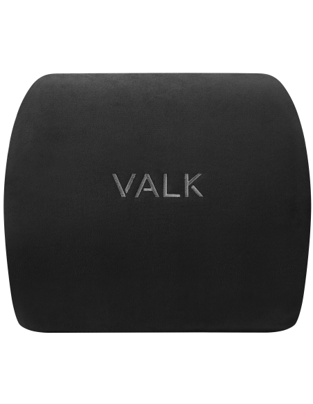 Coussin Lombaire Ergonomique Noir pour Chaise VALK Freya