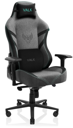 Cojín Lumbar Ergonómico Negro para Silla VALK Freya 2