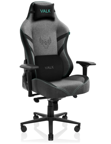 Cojín Lumbar Ergonómico Negro para Silla VALK Freya