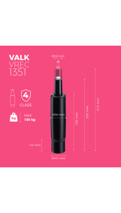 VALK Gas Lift for Gaming, Office, and Desk Chairs | 270-350 mm 2