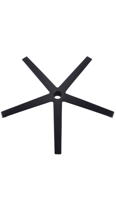 VALK Black Aluminium Base for Gaming Chair – Up to 150 kg (FREYA ELITE)