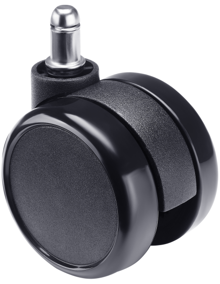 VALK Satz von 5 Ersatzrollen für Gaming-Stühle 75mm Durchmesser
