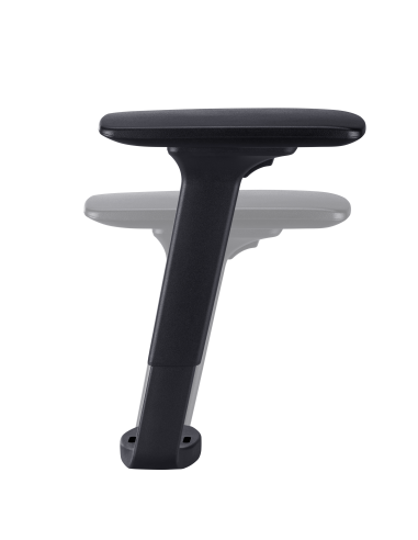 VALK Black 4D armrest for MYLA chair - 3-hole mount