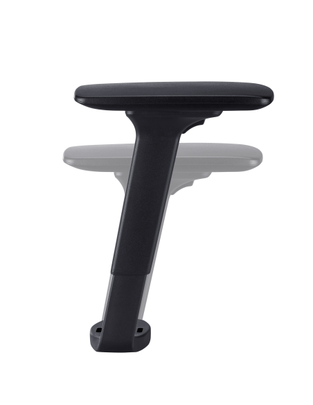 VALK Reposabrazos 4D negro para silla MYLA - anclaje 3 agujeros