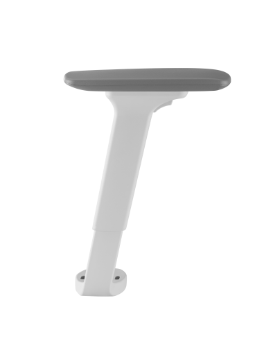 VALK Reposabrazos 4D blanco para silla MYLA - anclaje 3 agujeros
