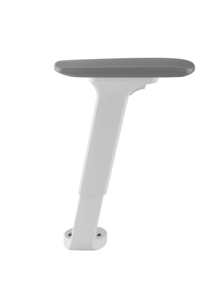 VALK White 4D armrest for MYLA chair - 3-hole mount
