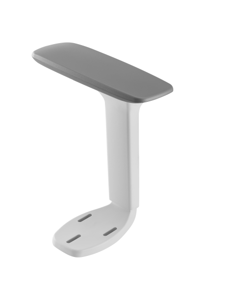VALK Reposabrazos 4D blanco para silla MYLA - anclaje 3 agujeros