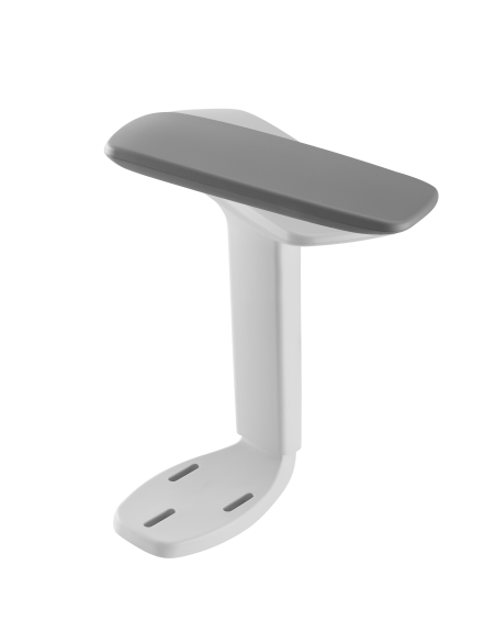 VALK White 4D armrest for MYLA chair - 3-hole mount
