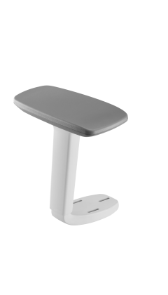 VALK Reposabrazos 4D blanco para silla MYLA - anclaje 3 agujeros