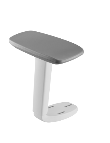 VALK White 4D armrest for MYLA chair - 3-hole mount