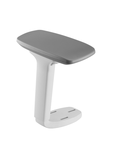 VALK Reposabrazos 4D blanco para silla MYLA - anclaje 3 agujeros