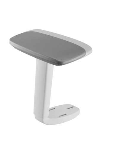 VALK Reposabrazos 4D blanco para silla MYLA - anclaje 3 agujeros