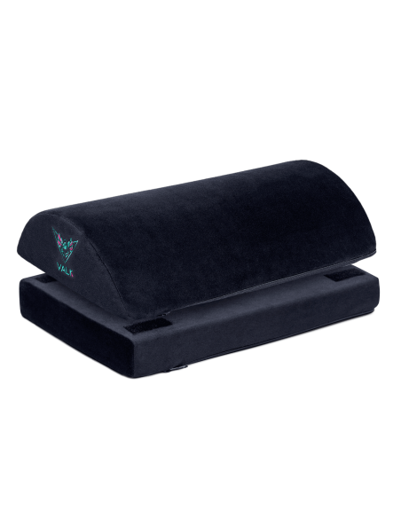 valk osma gaming footrest black detached