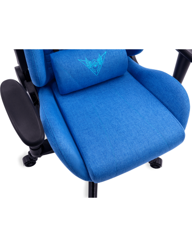 VALK Nyx silla gaming tela azul asiento