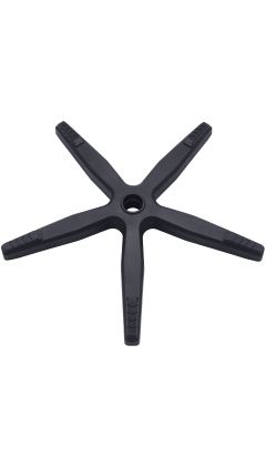 VALK Base de remplacement en Nylon pour Chaises Gaming Noir - Jusqu'à 150 kg