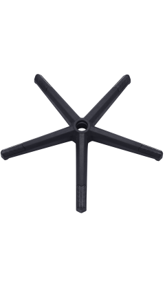 VALK Base de Recambio de Nylon para Sillas Gaming Negra - Hasta 130 kg