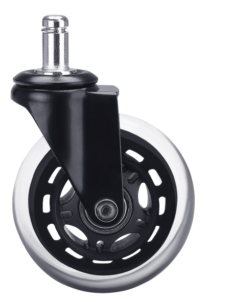 VALK Set 5 PRO-Rollen für Gaming-Stühle. Universal. Durchmesser 75mm