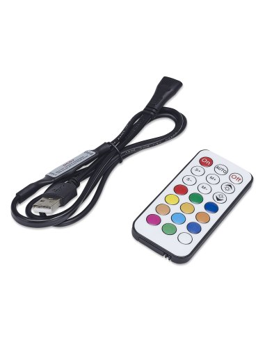 VALK Kabel und Fernbedienung LED-Lichtsteuerung für VALK Skadi