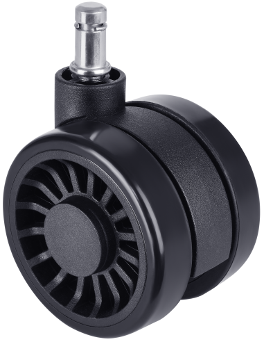 VALK Set of 5 spare castors for gaming chairs 75mm diameter